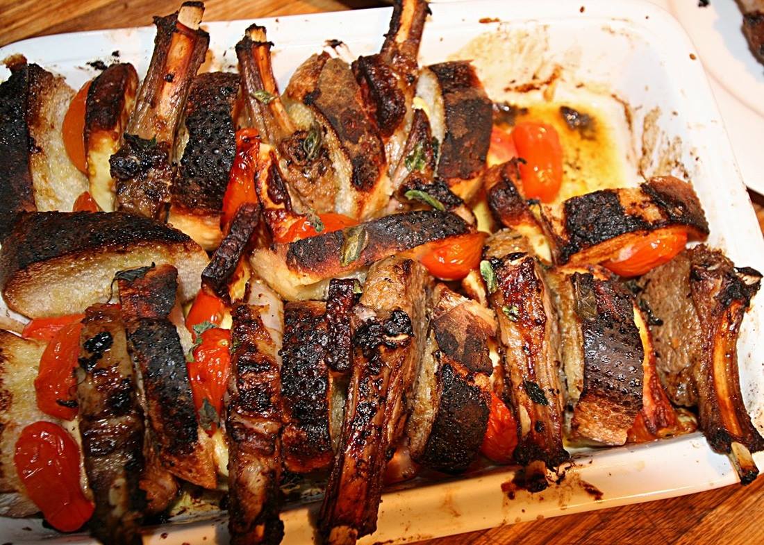 Casa Del Raxyl - a sensory adventure - Lamb & Halloumi Preperation: 35 ...