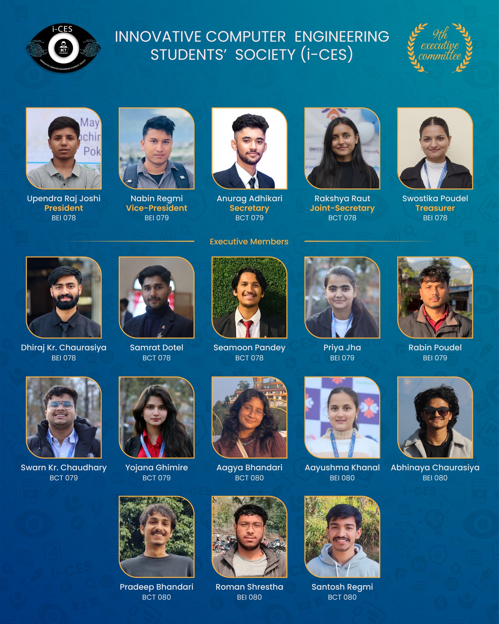 Innovative - Introducing the new faces of our newly formed 9th ...