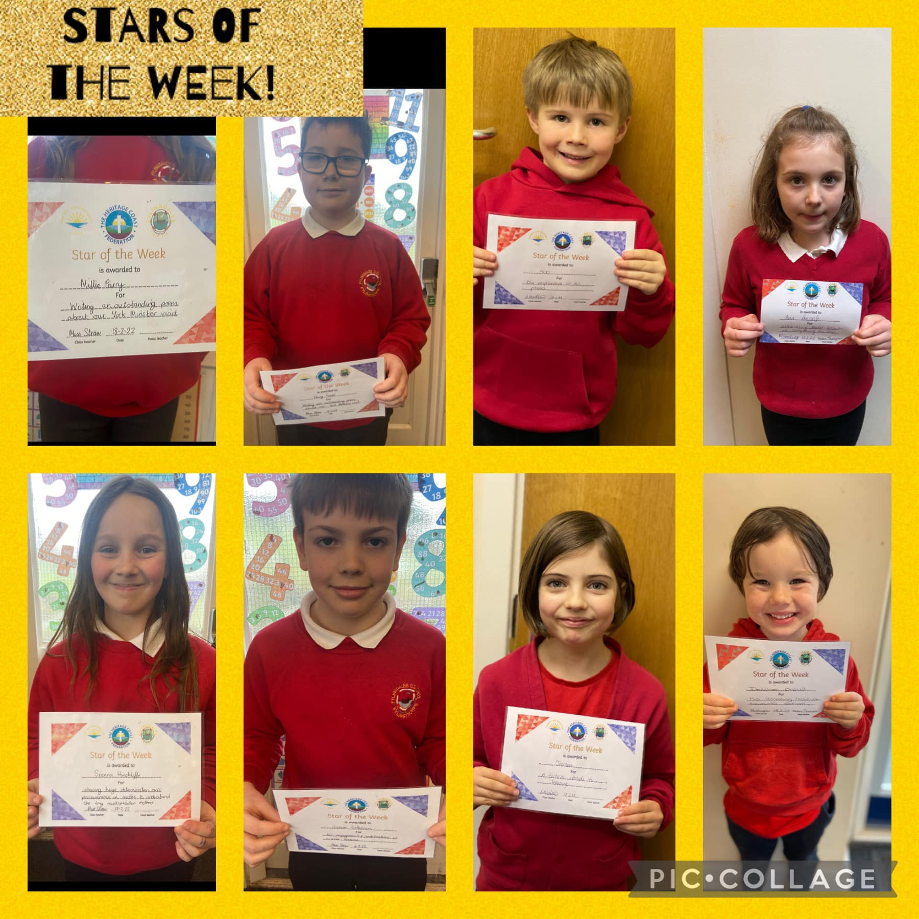 A big well done to... - Fylingdales C of E VC Primary School