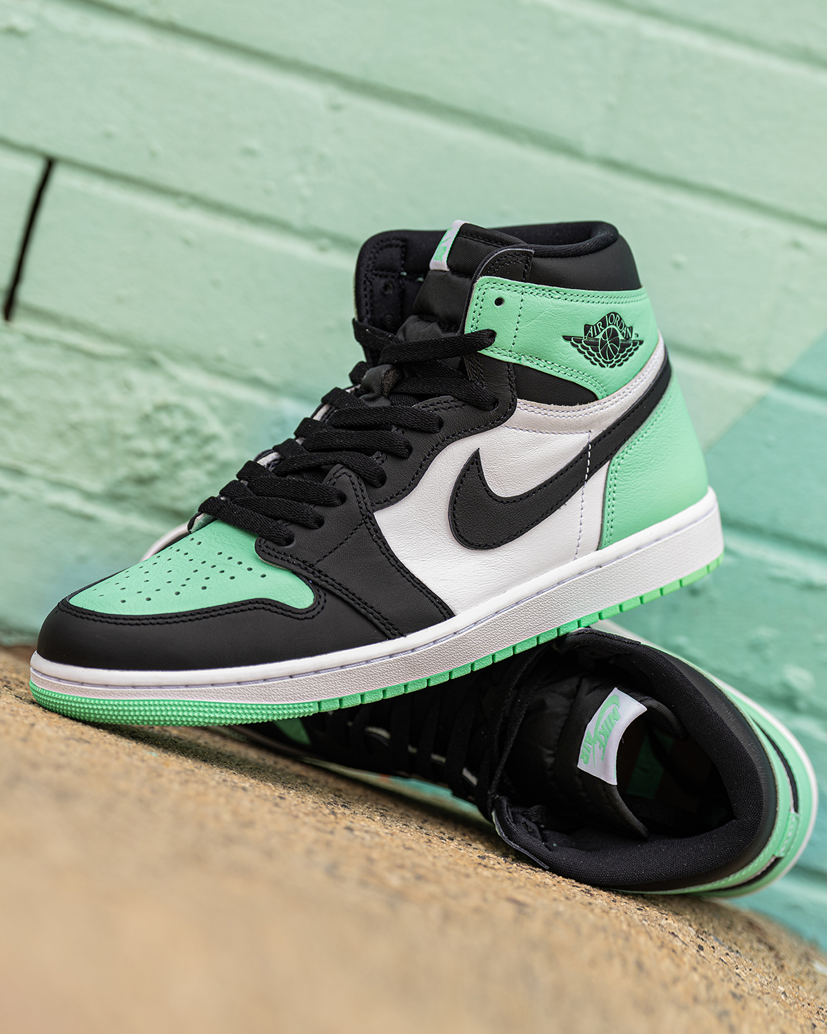 Green Glow Black Green Retro Air Jordan Retro High OG 