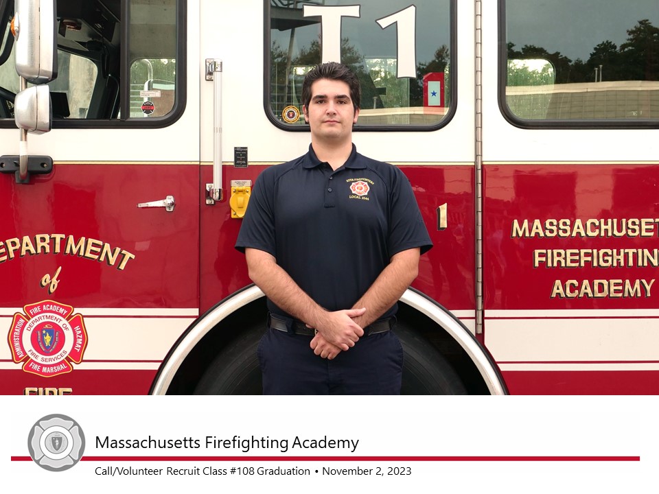 Ayer - Congratulations to Firefighter Cory Prehl, who graduated last ...
