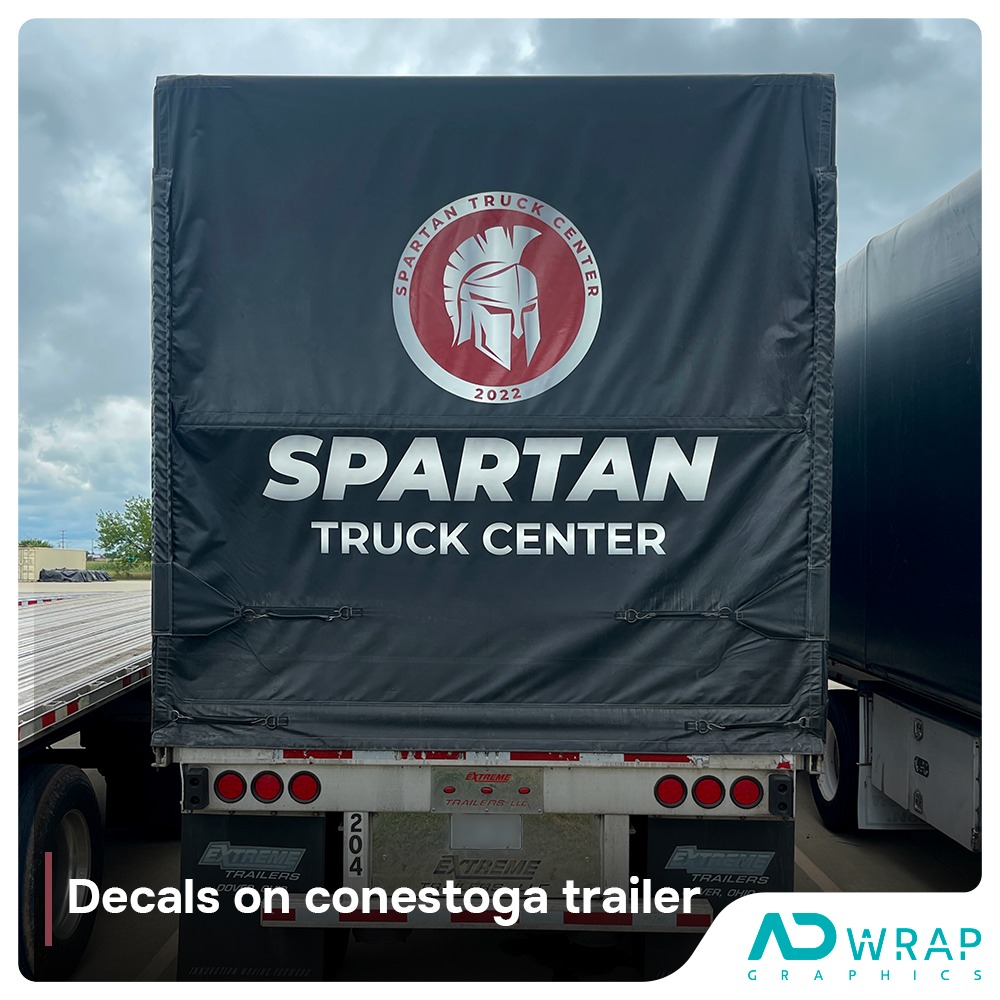 AdWrap Graphics - New decals on conestoga trailer - the... | Facebook