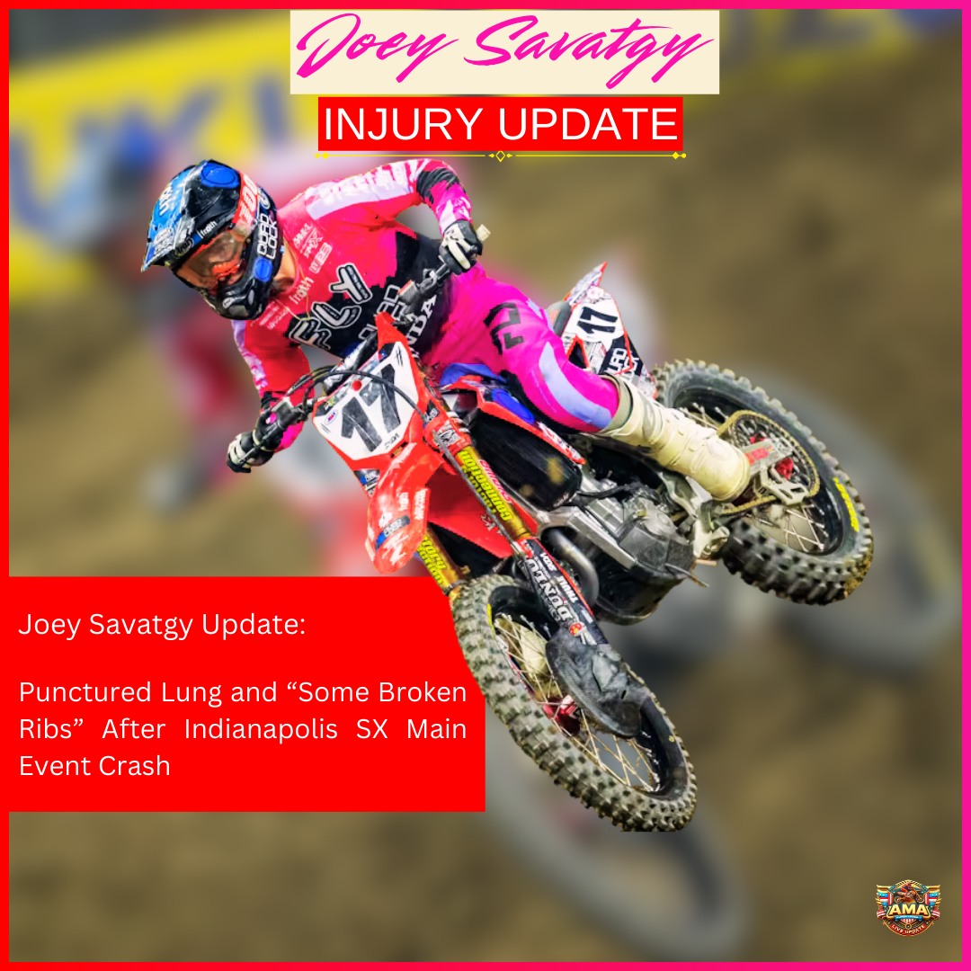 AMA - Joey Savatgy Update about his Injury:🚨 Punctured Lung and “Some ...
