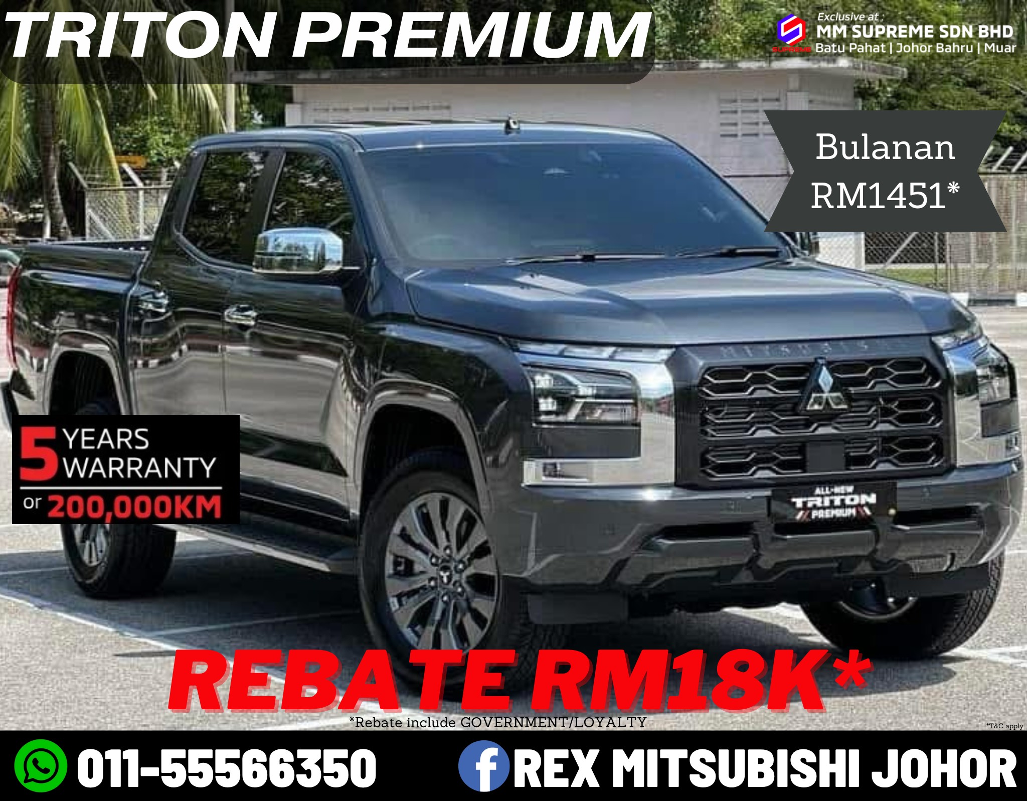 Rex Mitsubishi Johor | Batu Pahat