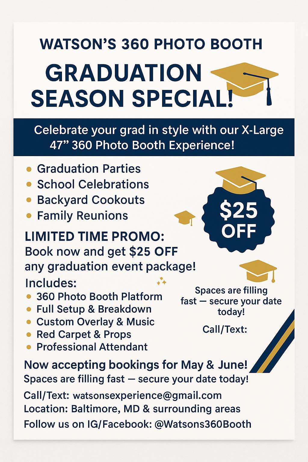 Watson’s - Celebrate Graduation Season in Style! Watson’s 360 Photo ...