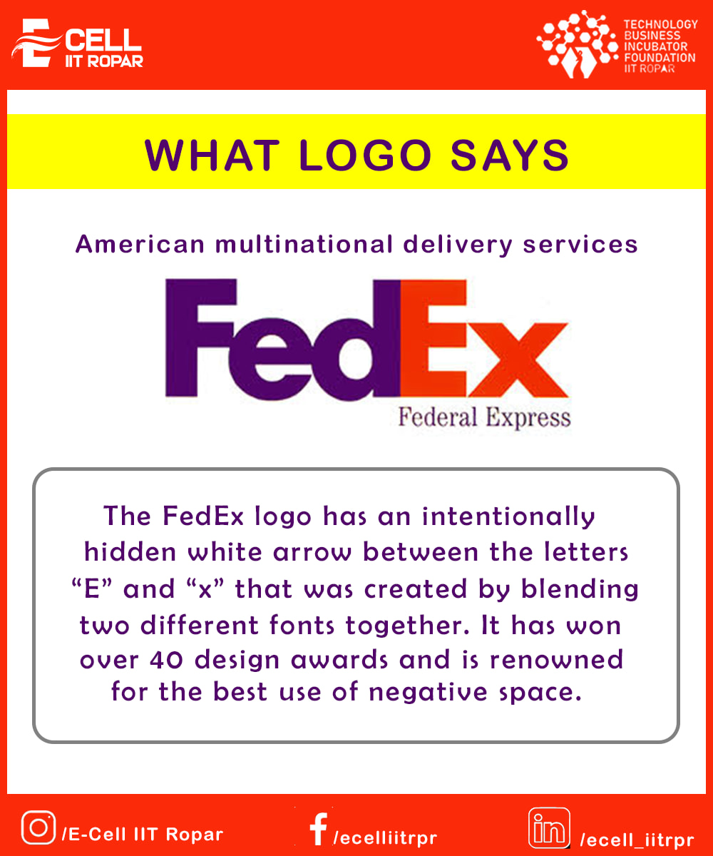 A company Logo is a symbol of it's... - E-Cell IIT ROPAR | Facebook