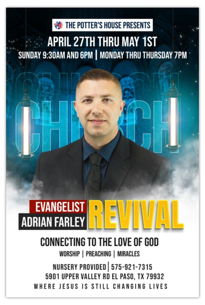 The Potter's - Come Witness the Power of Jesus Christ! 📖 Five Nights of ...