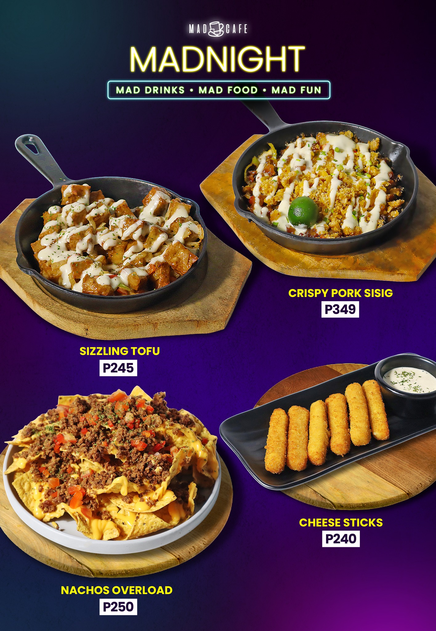 Madcafe - Drinks are better with bites. Get your hands on our ultimate ...