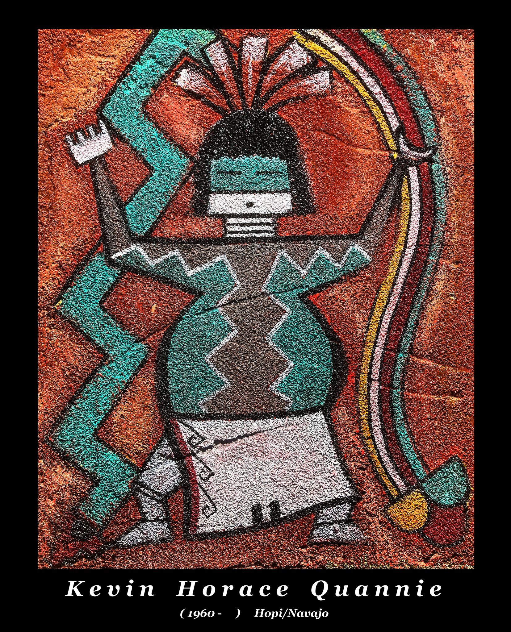 American - This mixed media work is from Diné/Navajo/Hopi artist Kevin ...