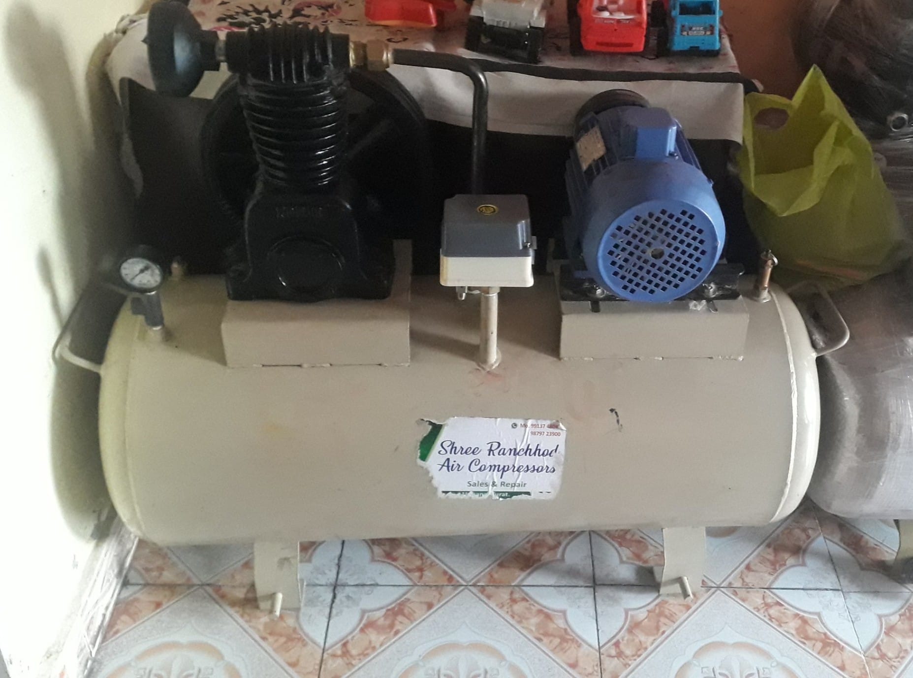 💨 NAMPAC AIR COMPRESSOR MODEL 75A 💨 💨Price that will make you
