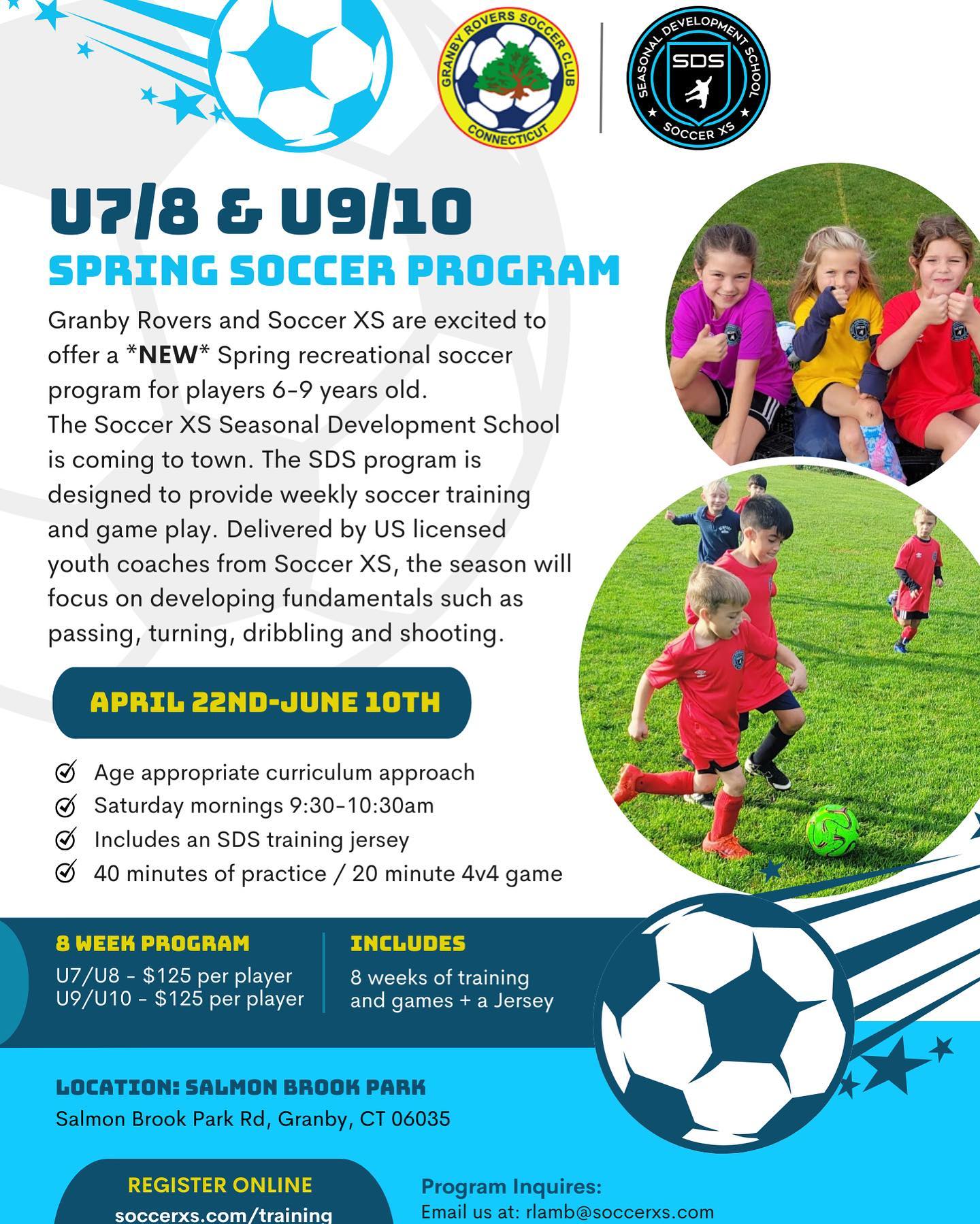 NEW Spring Soccer program!! We... - Granby Rovers Soccer Club | Facebook
