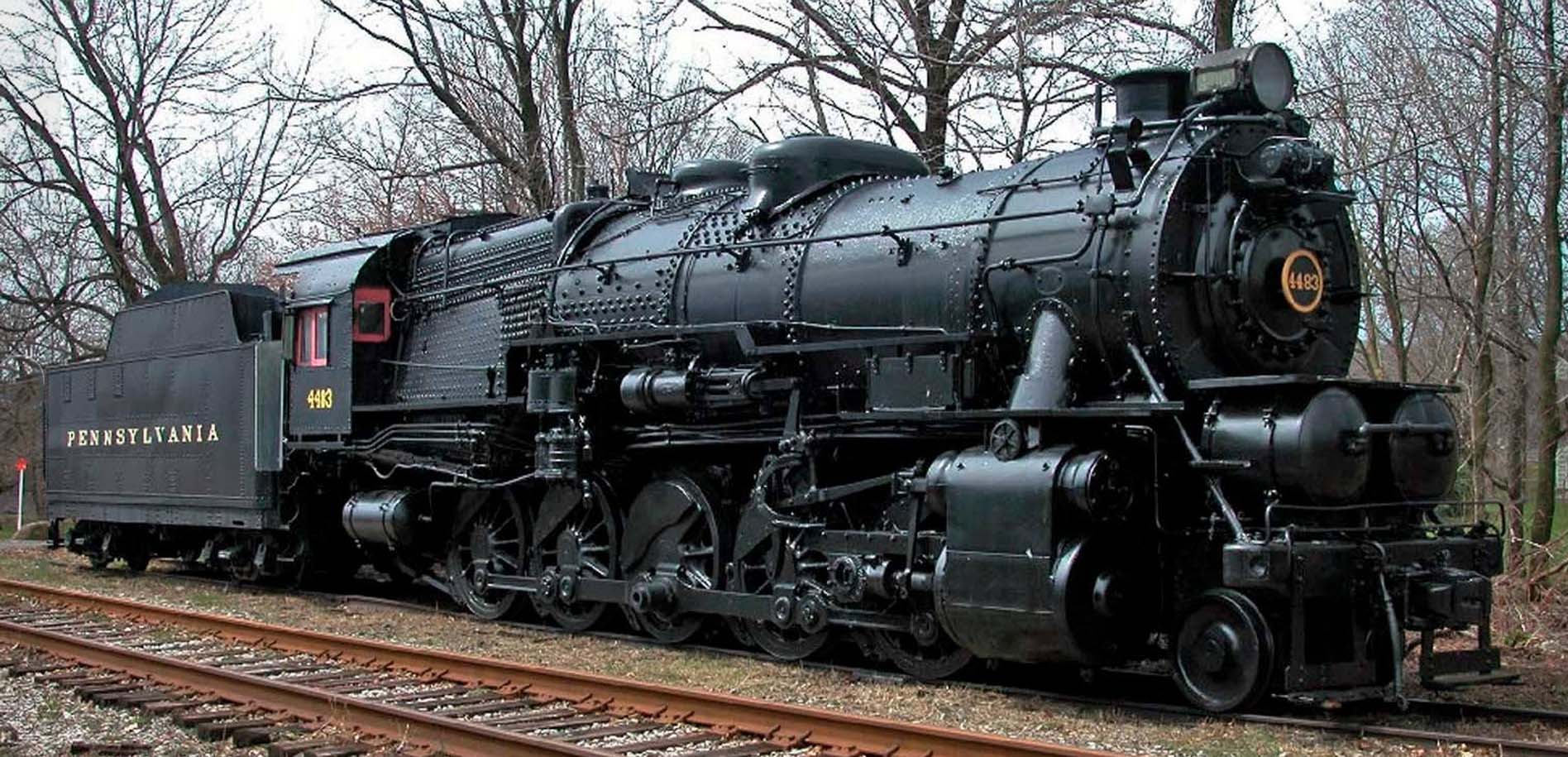 History of PRR #4483 Decapod Steam Locomotive