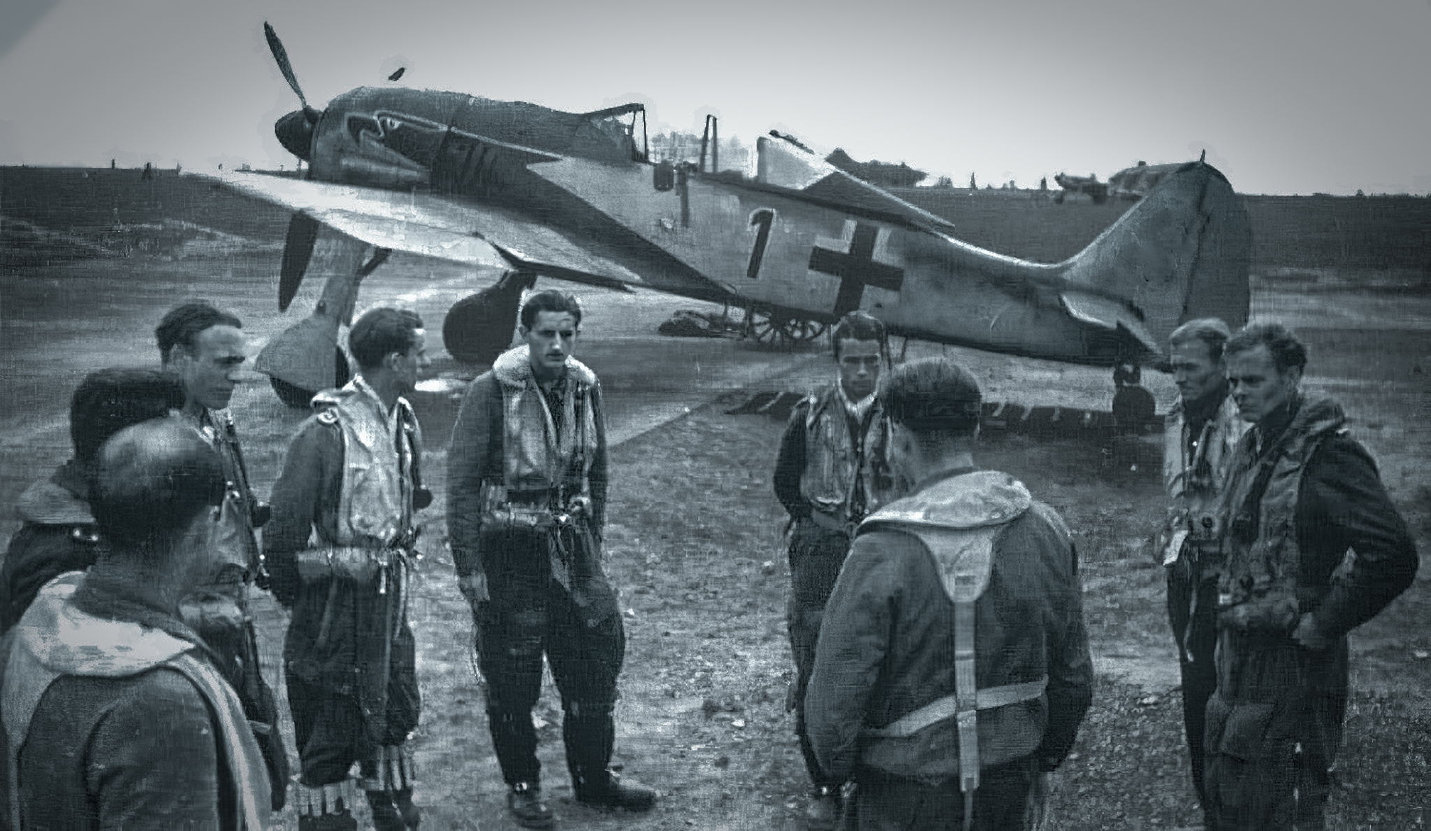 World - Focke Wulf Fw 190 A-4 note the little radio mast on the top of ...