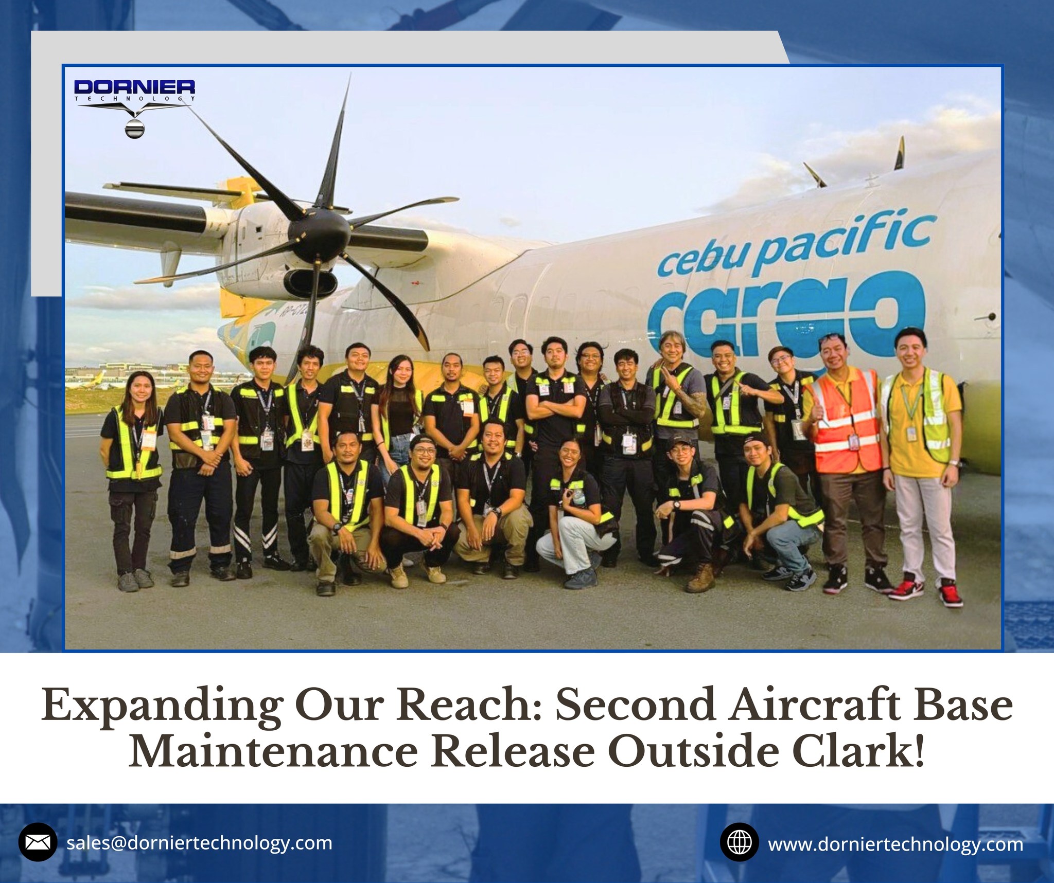 Dornier Technology, Inc. - Expanding Our Reach: Second Aircraft ...
