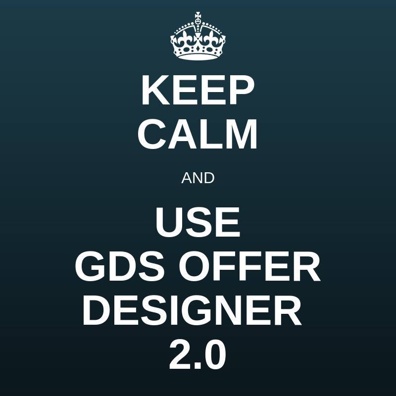 GDS offer Designer