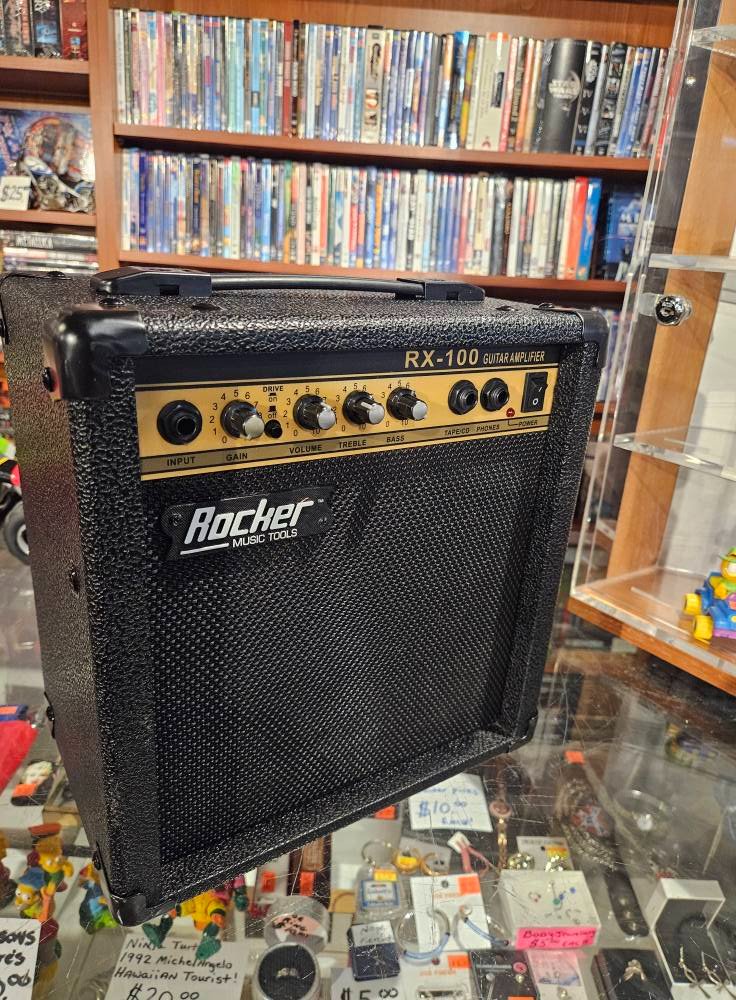 ROCKER RX-100 GUITAR AMP-WILL NOT RESPOND TO 