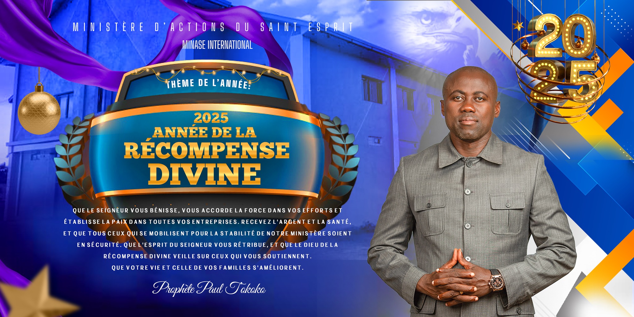 Prophète Paul Tokoko Officiel | Lubumbashi