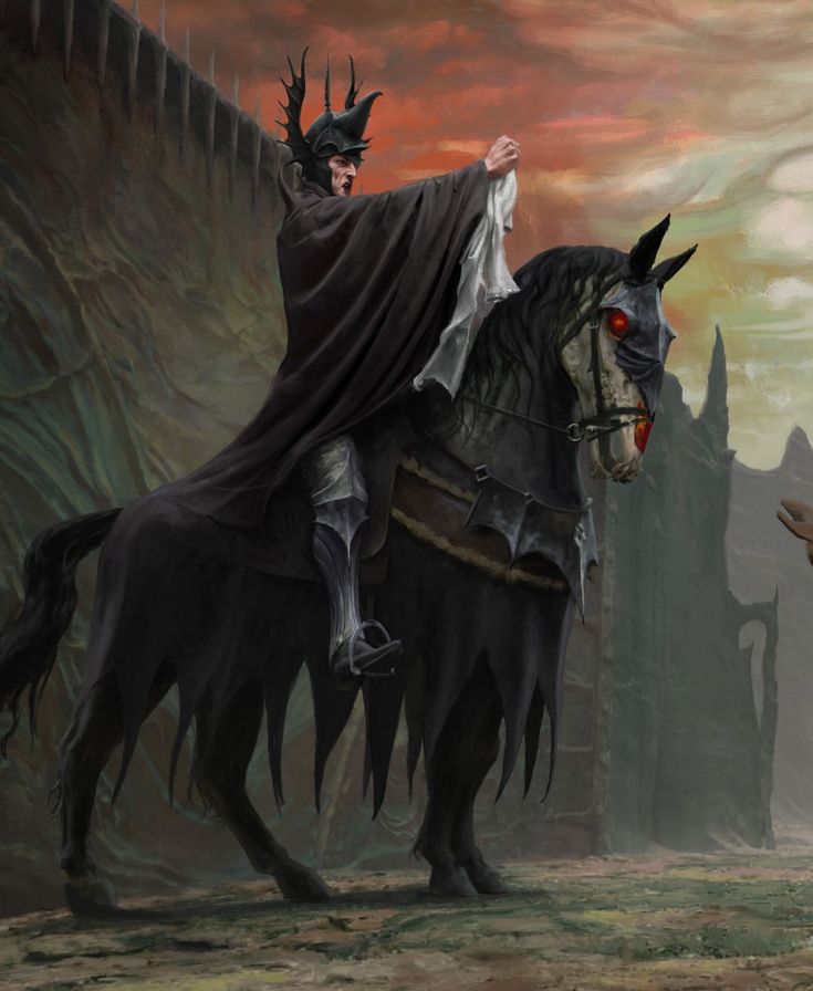 A Black - The Mouth of Sauron was a Black Númenórean who 