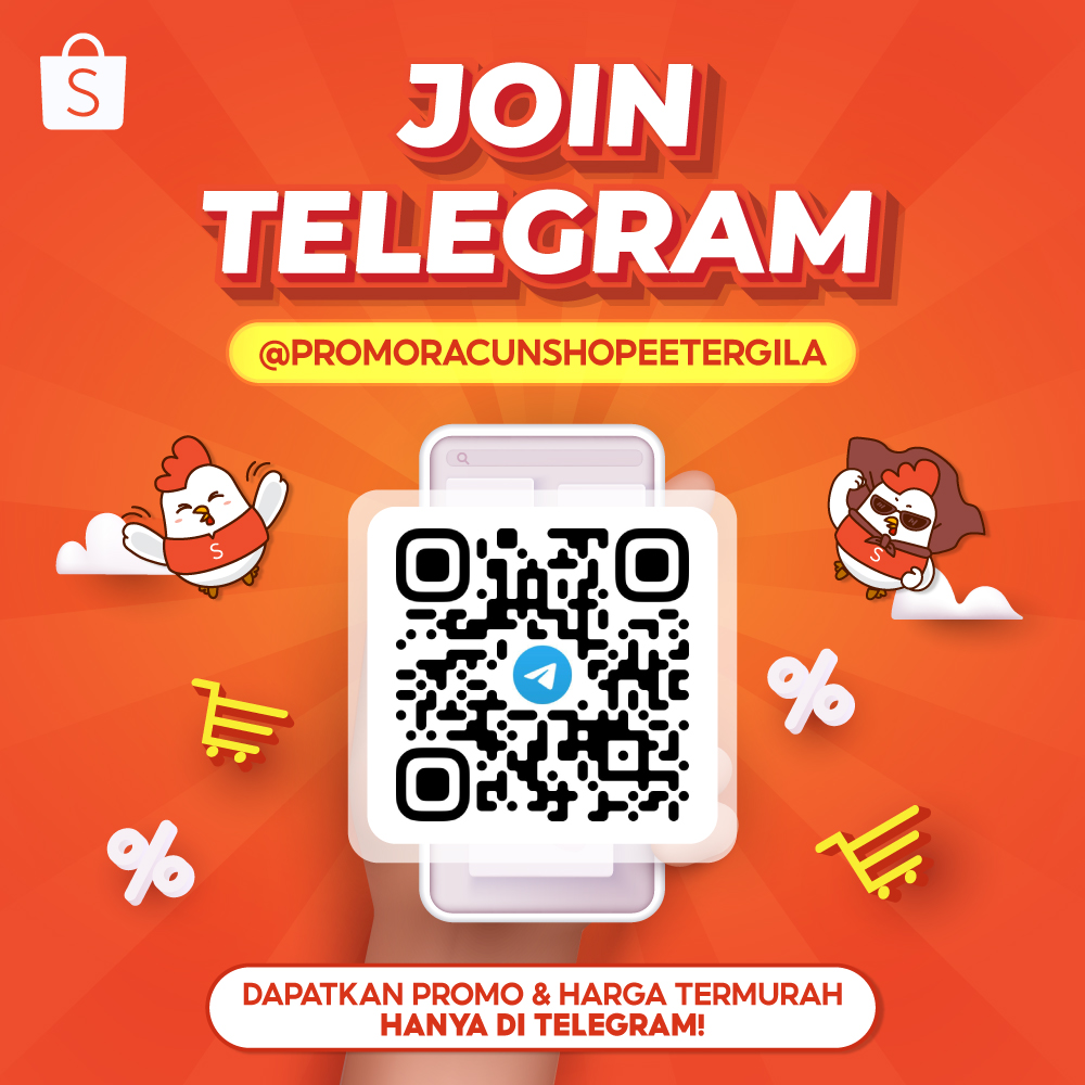 Shopee - Sobat Shopee! Yuk, JOIN Telegram Promo Racun...