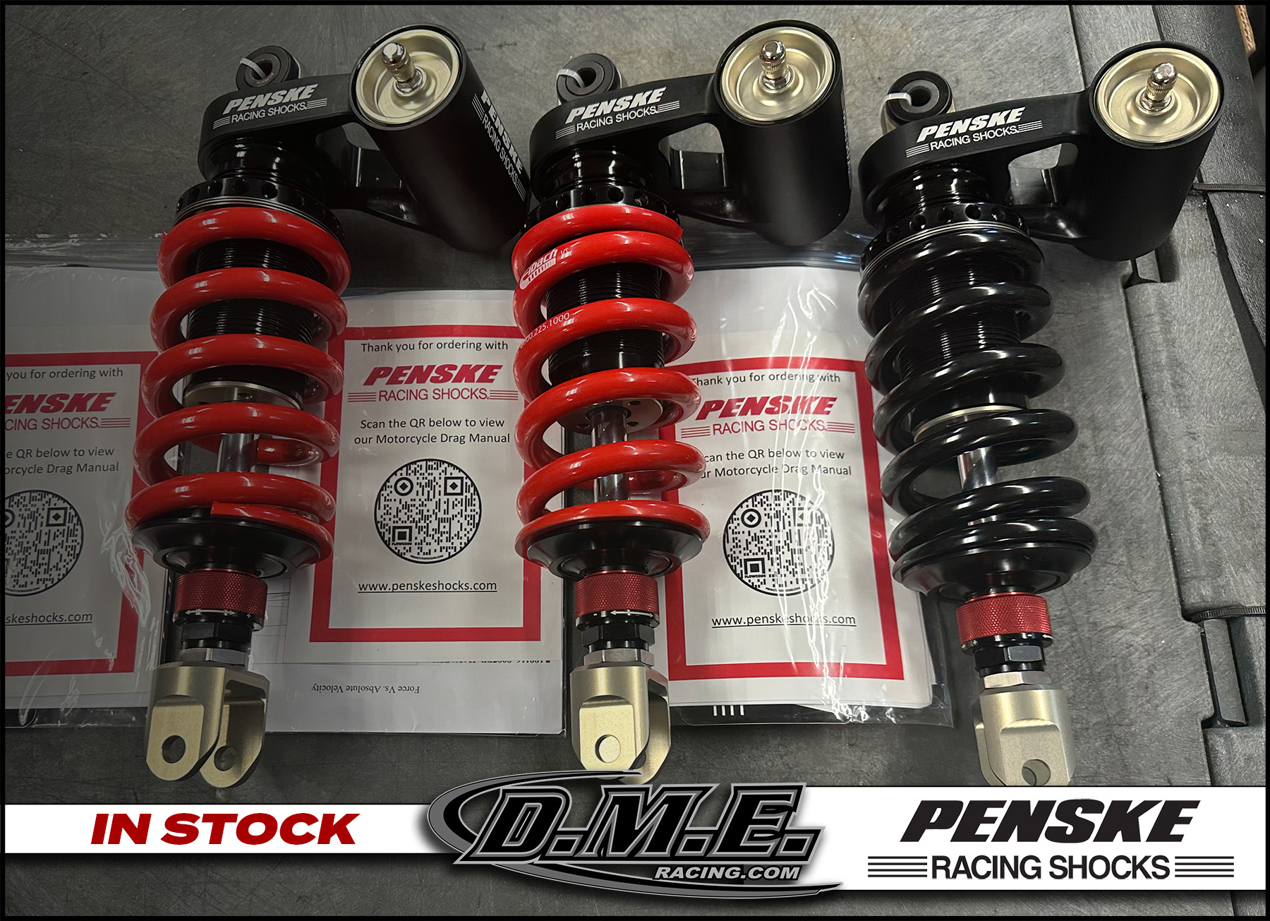Penske triple adjustable drag shock for 2008 Suzuki gsxr 1000