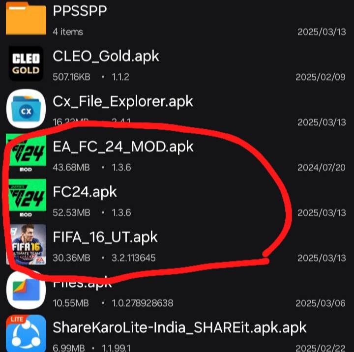 How to set up FIFA 21 with two files on Android