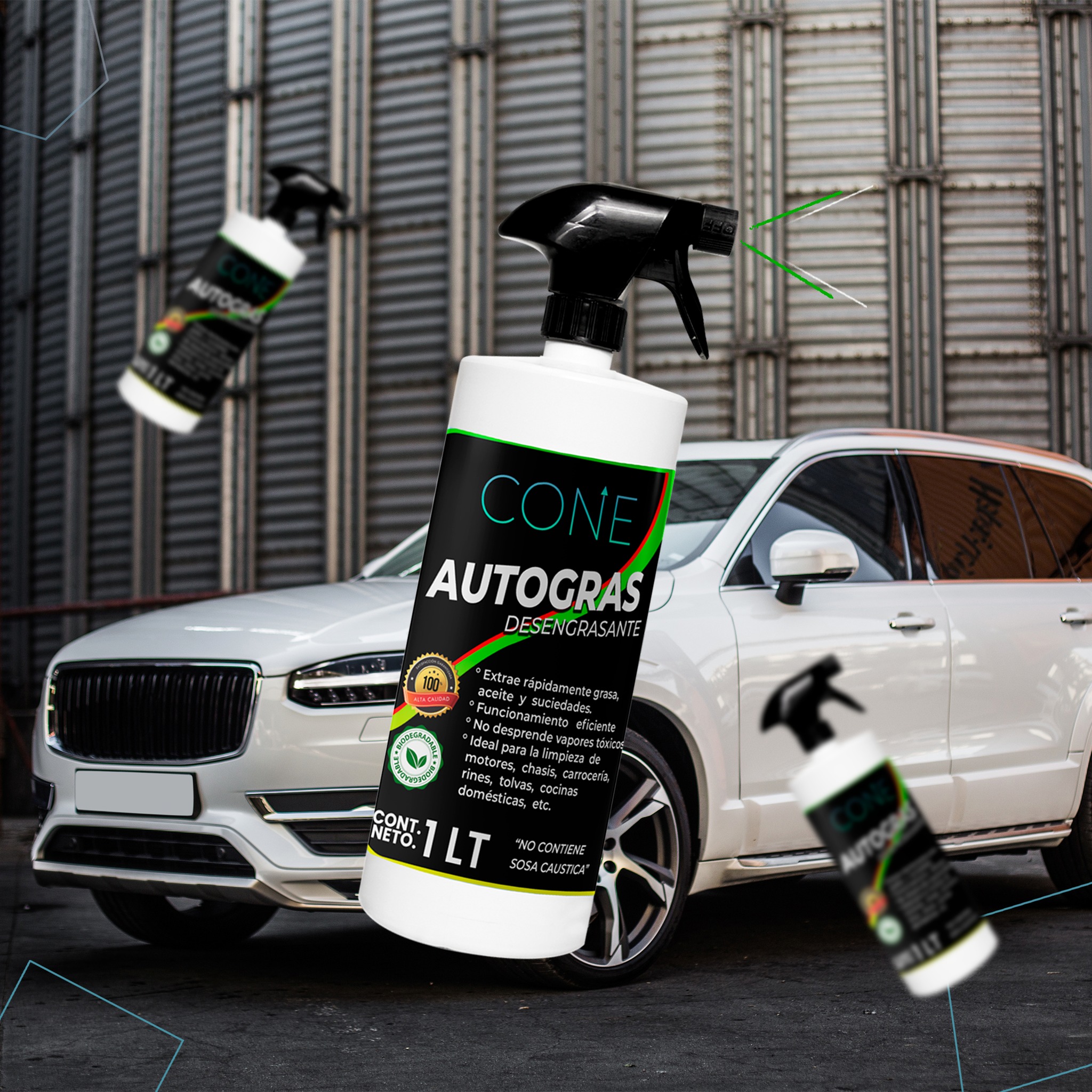 CONE MX - 🤩¡NUEVO desengrasante autogras! 😉perfecto para...
