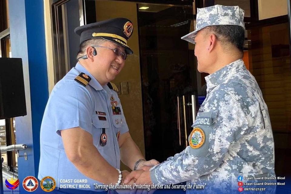 LOOK: Commodore Ivan E Roldan... - Coast Guard District Bicol | Facebook