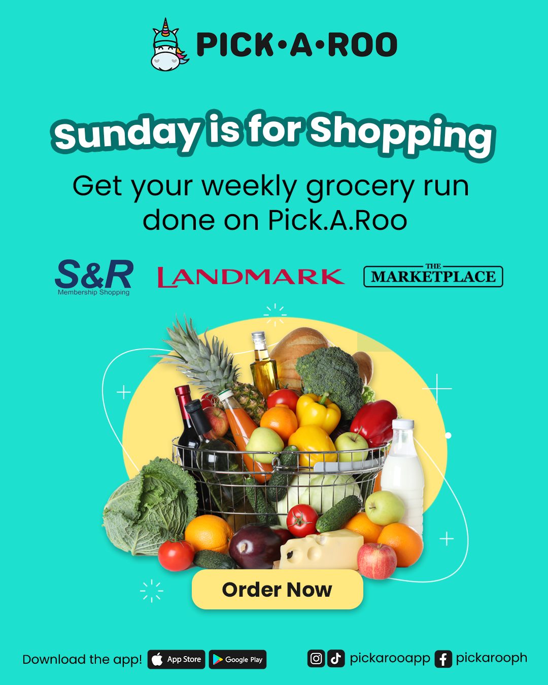 Pick.A.Roo - Weekend Grocery Run? Done Enjoy a fun and hassle-free ...