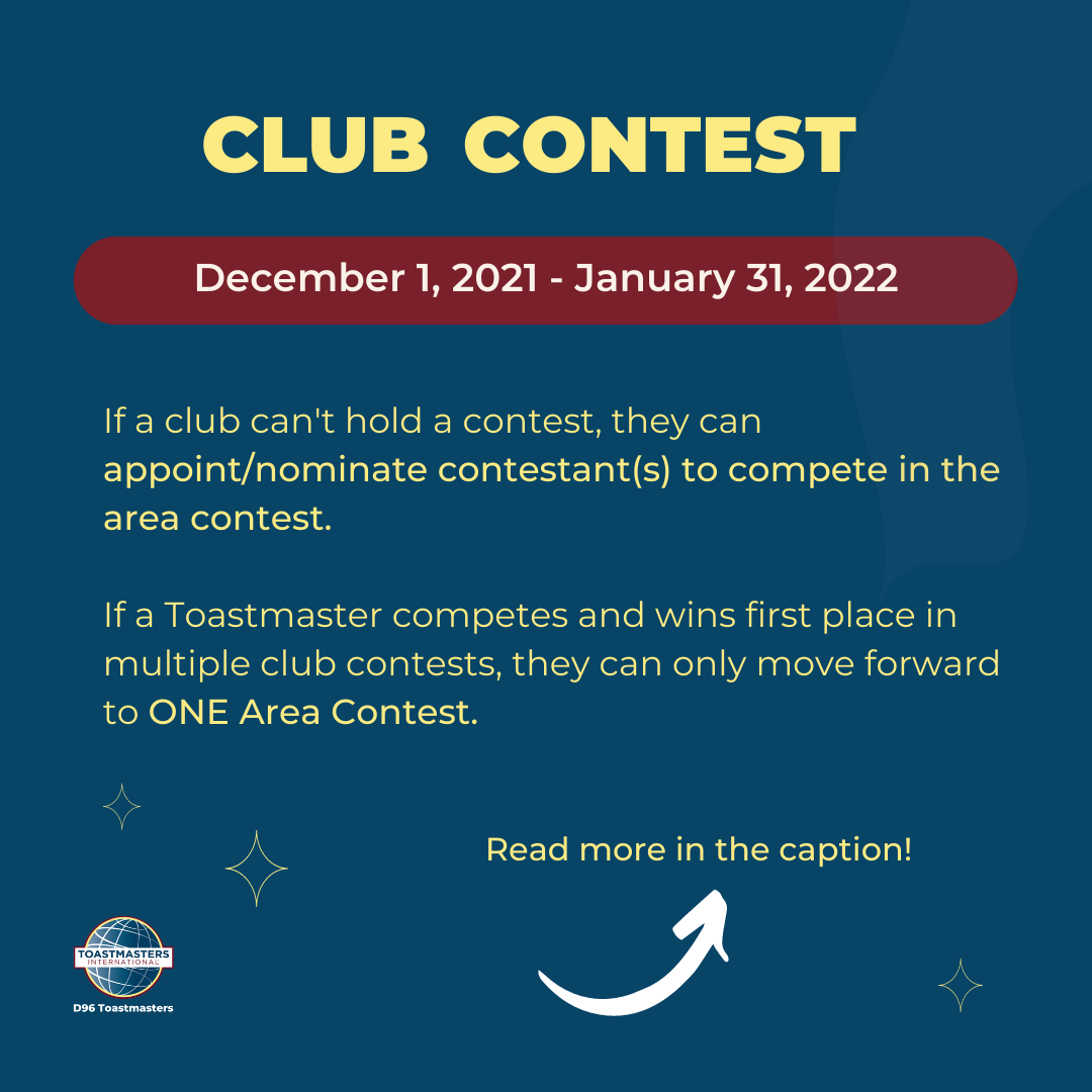 BC - 𝐂𝐋𝐔𝐁 𝐂𝐎𝐍𝐓𝐄𝐒𝐓𝐒 𝐃𝐞𝐜𝐞𝐦𝐛𝐞𝐫 𝟏, 𝟐𝟎𝟐𝟏 - 𝐉𝐚𝐧𝐮𝐚𝐫𝐲 𝟑𝟏, 𝟐𝟎𝟐𝟐 𝐈𝐟 𝐚 𝐜𝐥𝐮𝐛 𝐜𝐚𝐧'𝐭 ...