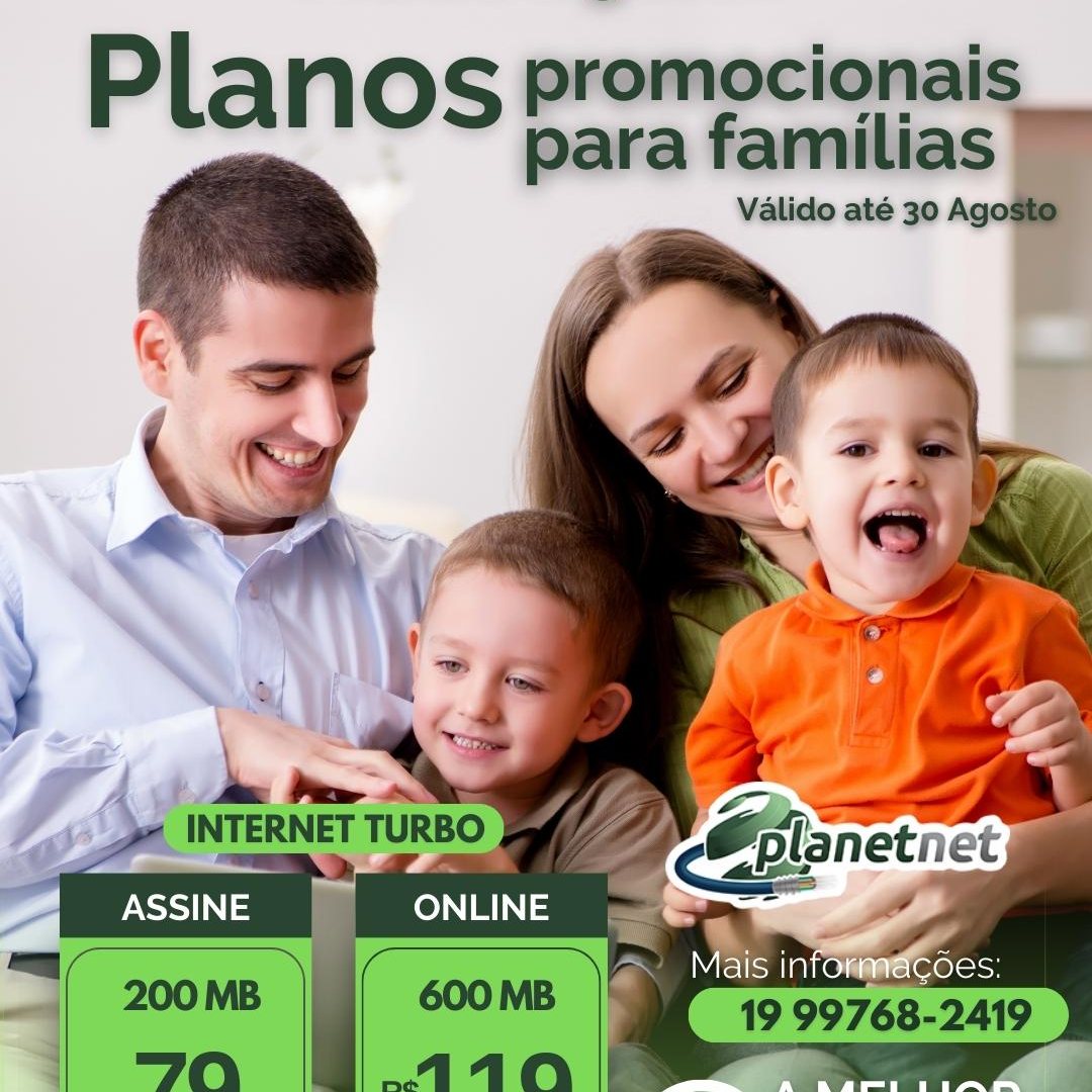 Planet - Que tal deixar a internet da Planet Net conectar você? Vem ser ...