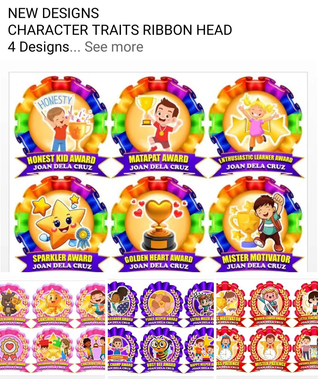 DepEd Classroom Decors & Printable School Materials | Editable Ribbons ...