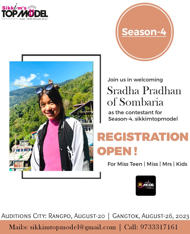 Sikkim's - #supporther Presenting Ms. Shradha Pradhan, as the ...