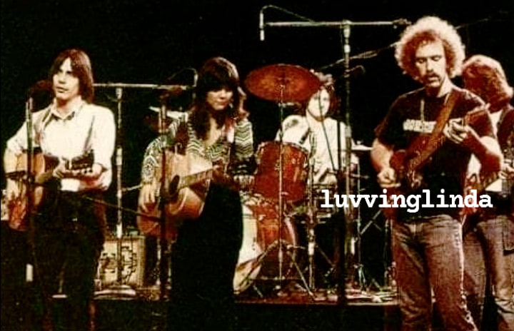激レア Eagles Jackson Browne Linda ポスター Jackson Browne and