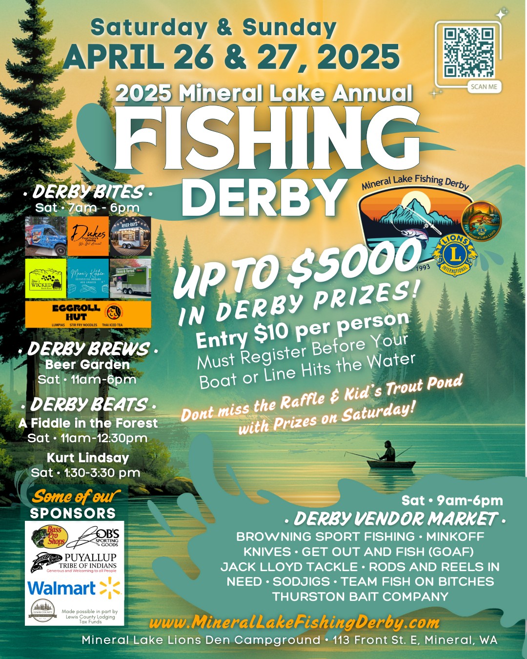 🎣🐟 The countdown is ON! 🐟🎣 The... - Mineral Lake Lions Club | Facebook