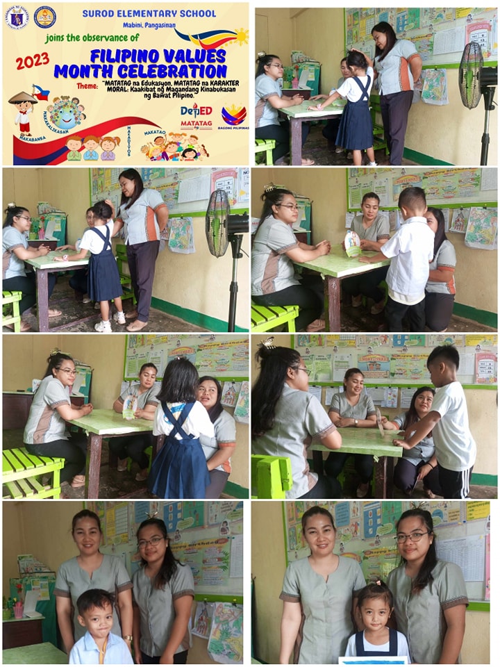 FILIPINO VALUES MONTH... - DepEd Tayo Surod ES 101528