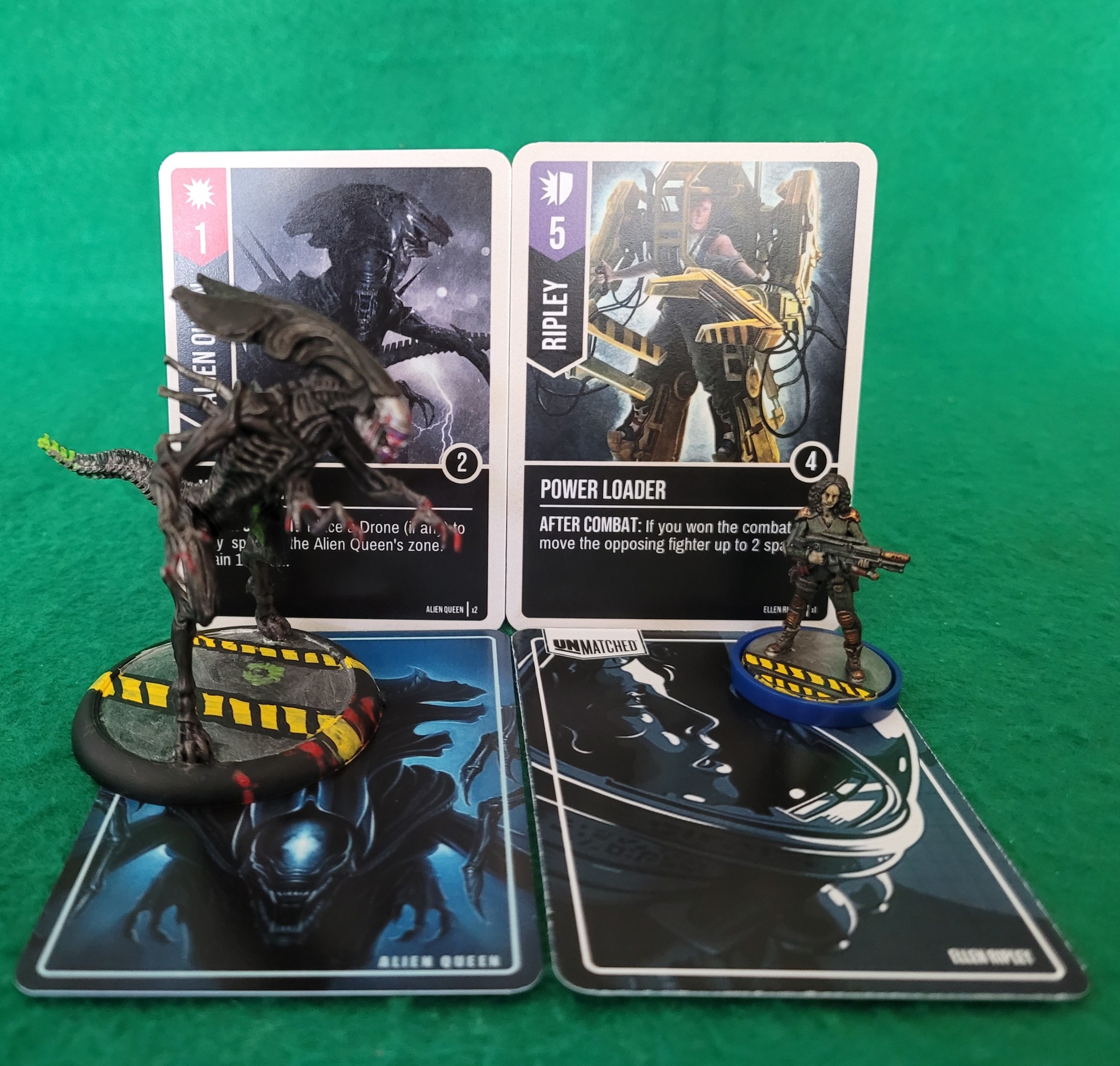 Ripley and Alien Queen custom decks