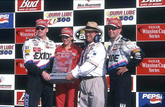23 years ago today Jeff Burton won the 2000 Dura Lube 300 at New