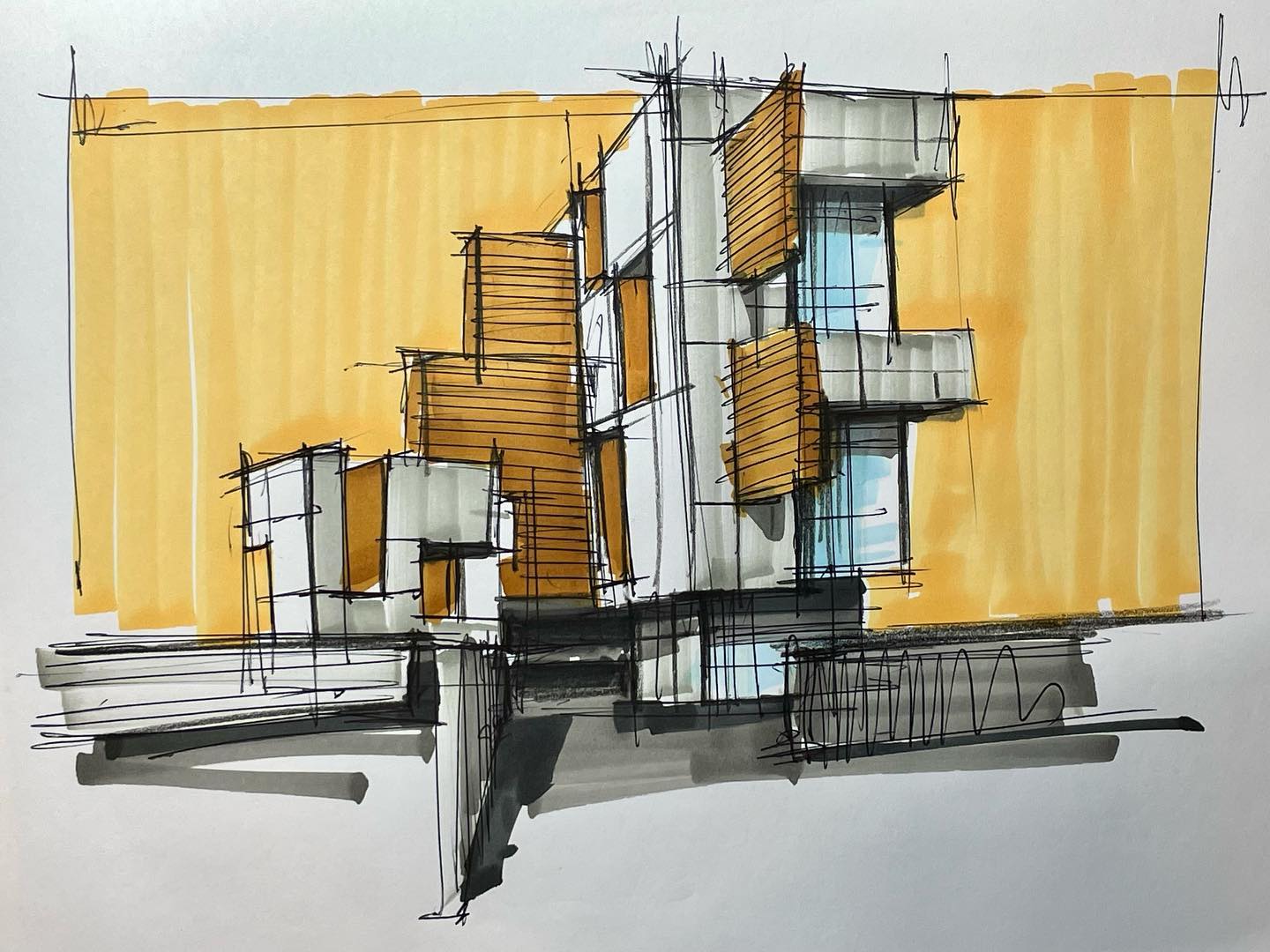 #quicksketch #conceptsketch... - Architectural sketching