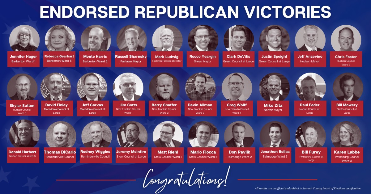 We are deeply proud of... - Summit County Republican Party