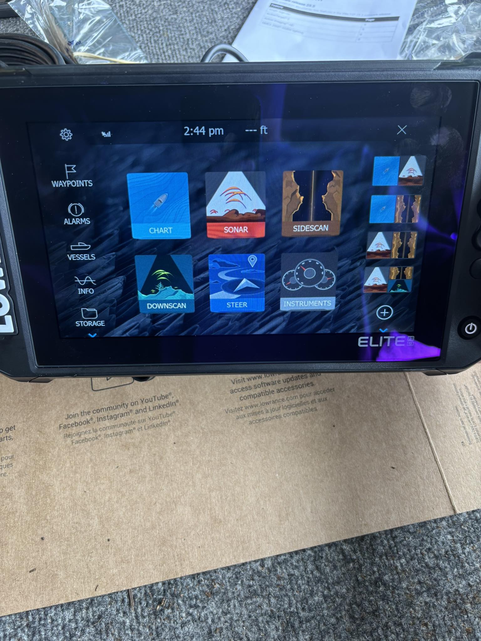 Is Lowrance Elite FS 9 with active target transducer a good unit 