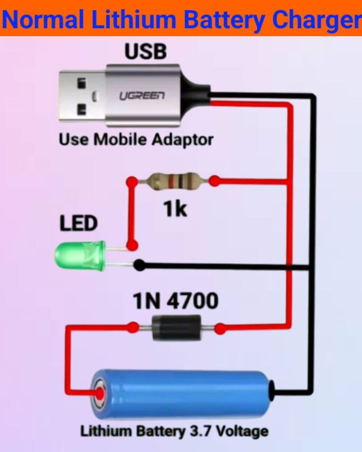 ELECTRICAL Engineer USA CoMMuNiTy | 3.7V Lithium Battery Simple ...