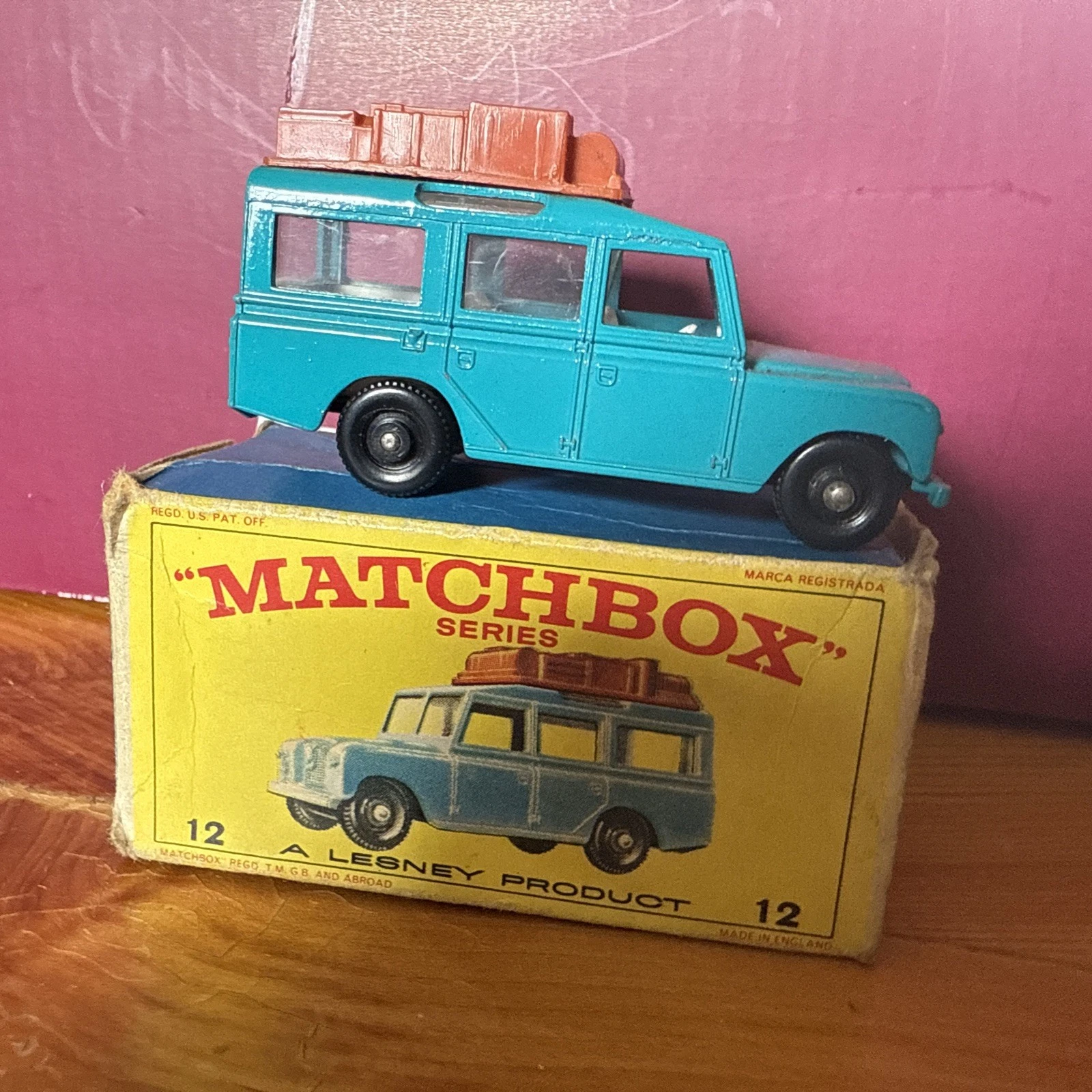 SAFARI ZEBRA ROVER BRITAINS ミニカー LAND 9594