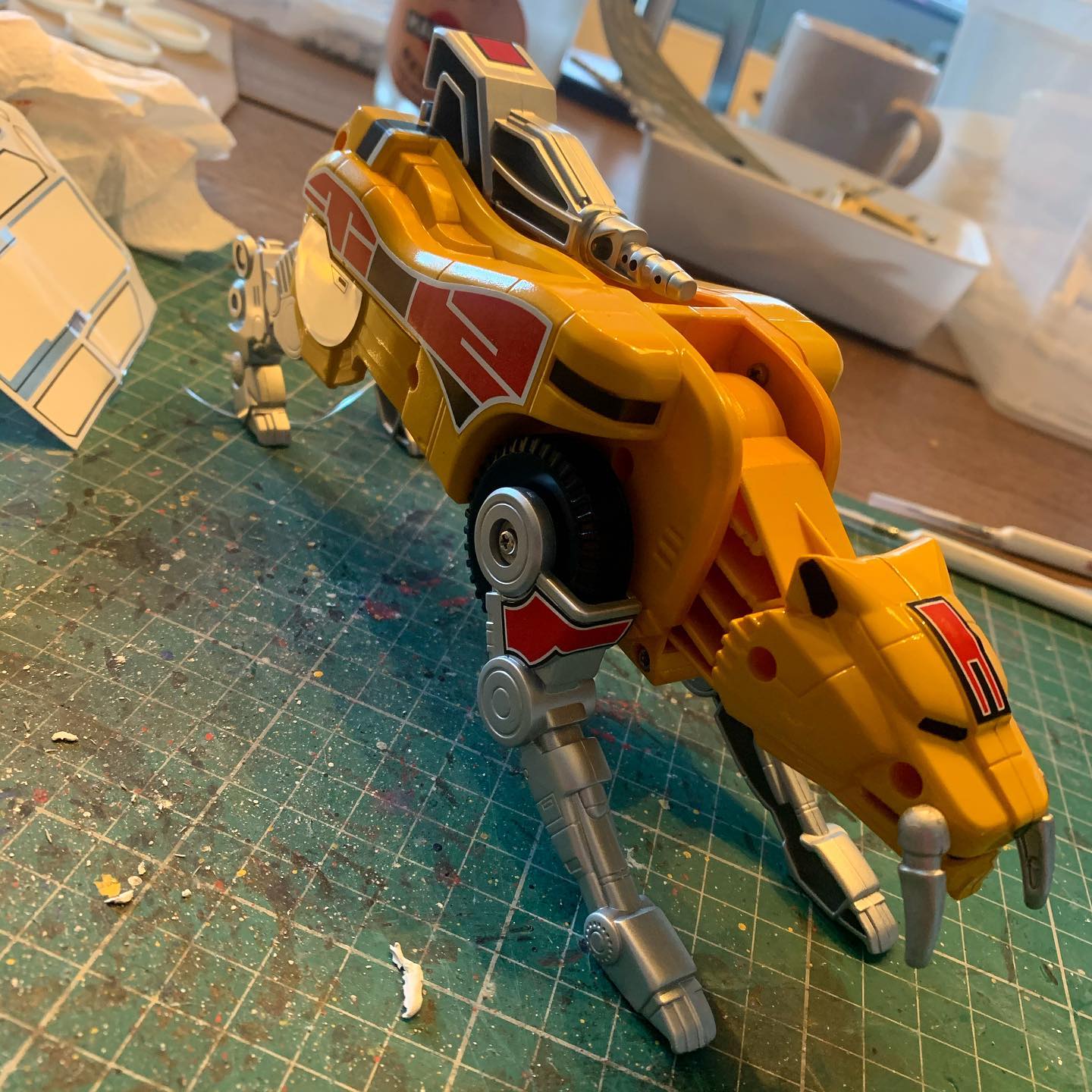 Sabertooth Tiger 🐅 . . . . . . . . .... - Rangers Remorphed | Facebook