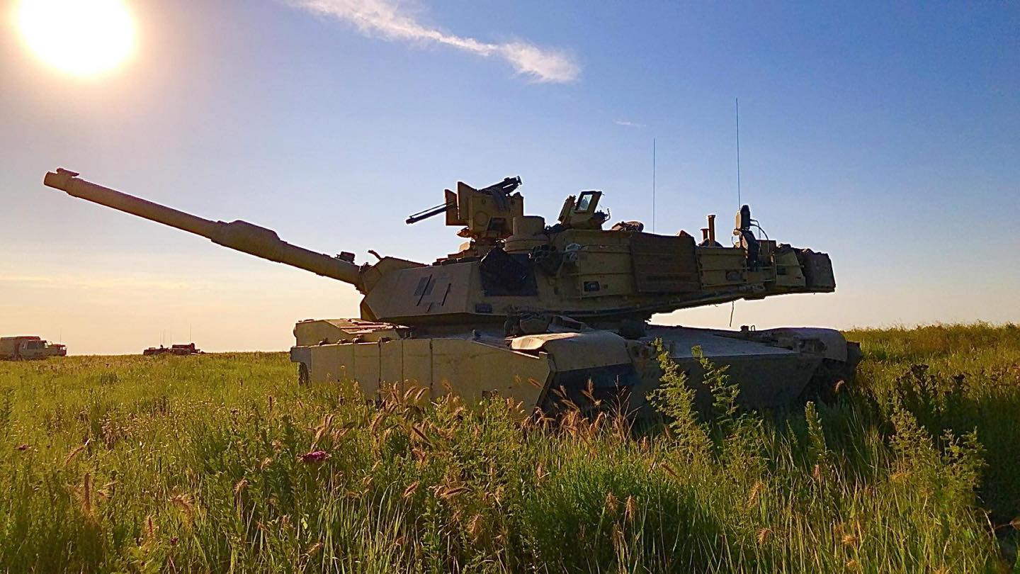 Tankers - Abrams in the field of Fort Riley, Kansas. Photo courtesy of ...