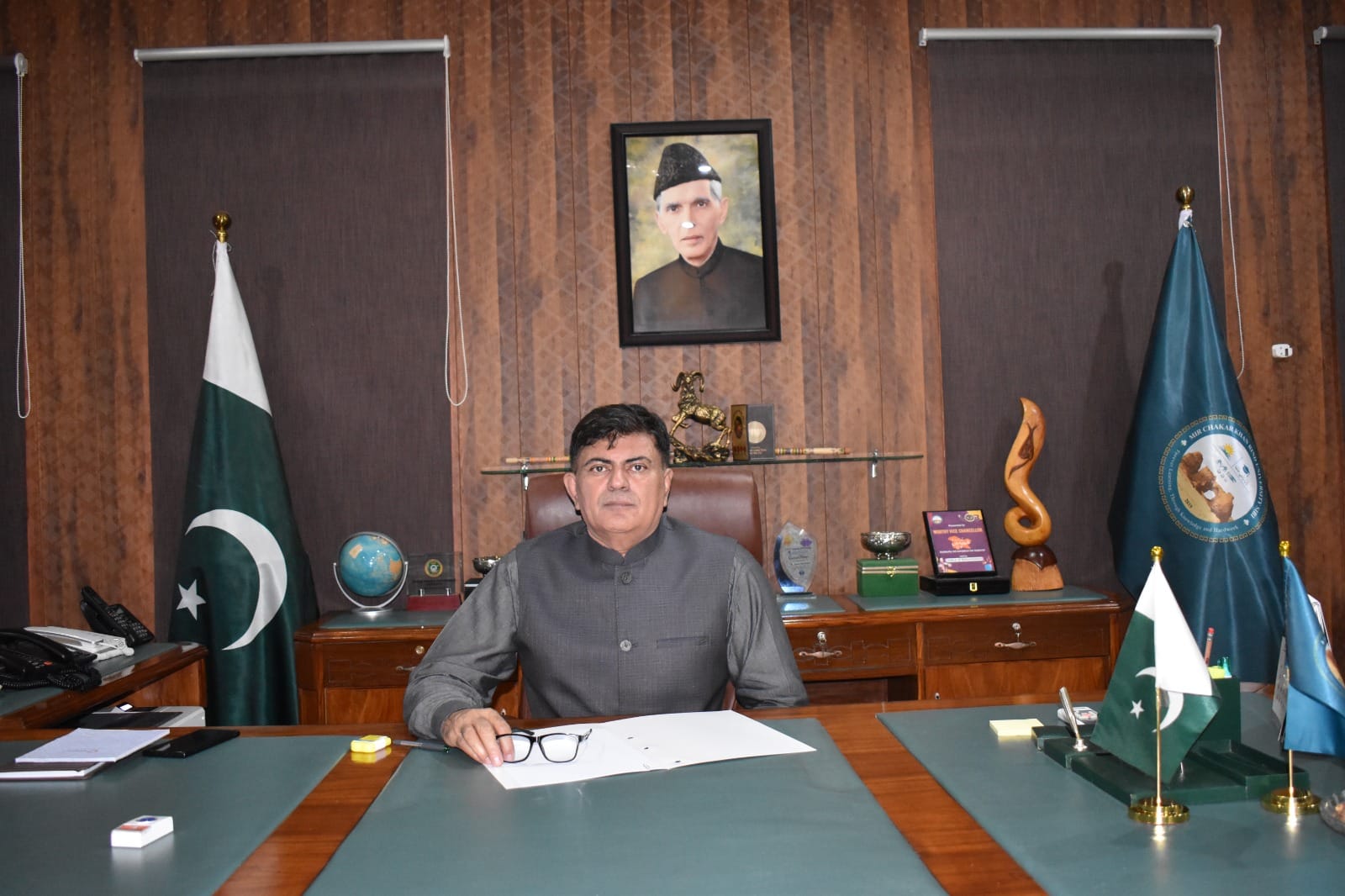 MCKRU Sibi - Dr. Qadar Bakhsh Baloch assumed the charge as... | Facebook