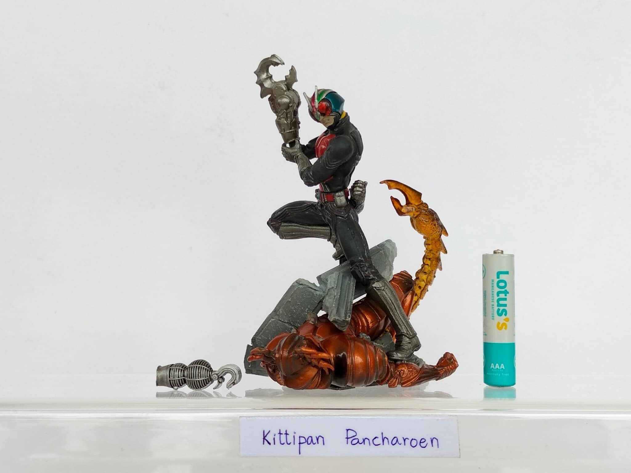 Sic Masked Rider V4 ไม่หัก ไม่กาว มือตะขอเปลี่ยนได้ ราคา 200 บาท จัดส่ง ...