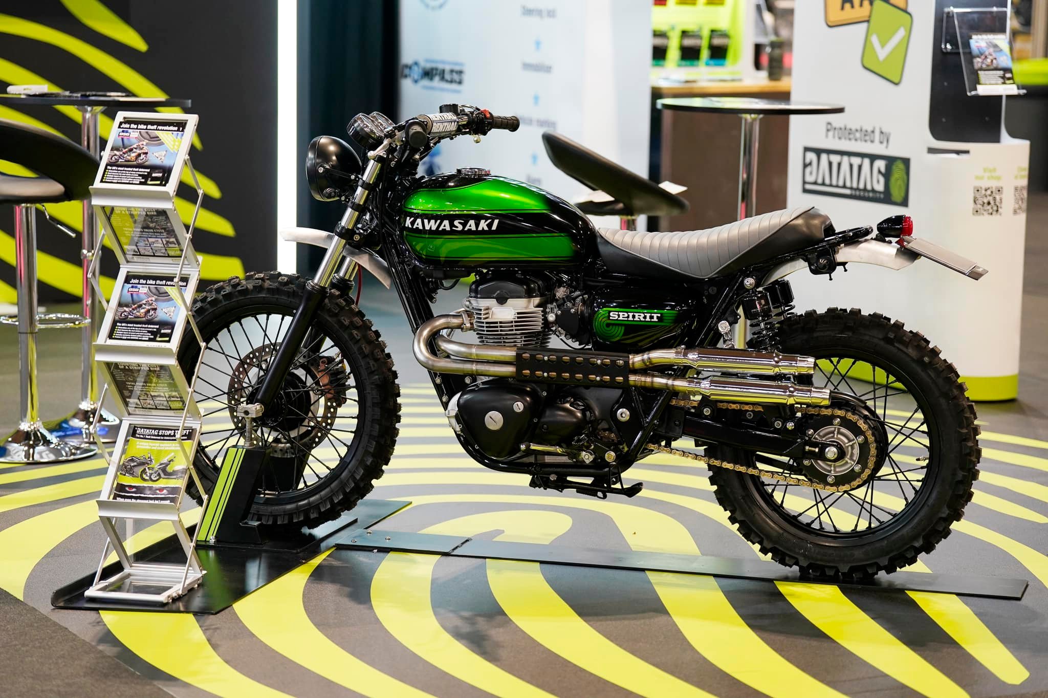 And we're go for today at Motorcycle Live! Come and see us today
