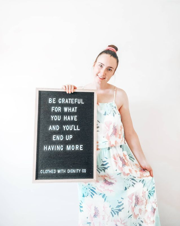 What are you grateful for today? I... - Clothed With Dignity | Facebook