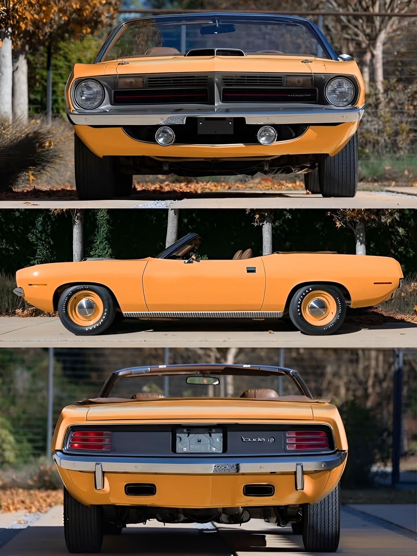 The 1970 Plymouth Hemi Cuda Sox & Martin Drag Car sells for a 