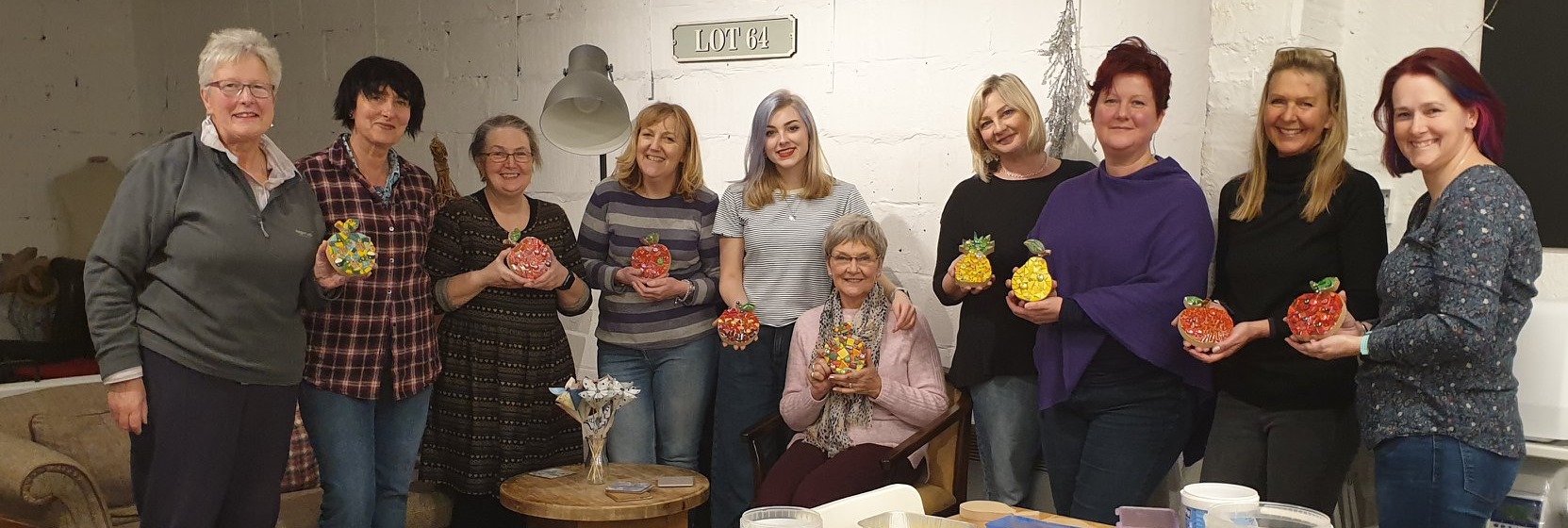 Lot 64 - 2nd mosaic workshop of apples,pears and a... | Facebook
